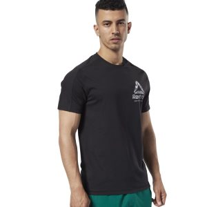 Reebok One Series Training Speedwick T Shirt Herren - Schwarz - DE 639-YWD